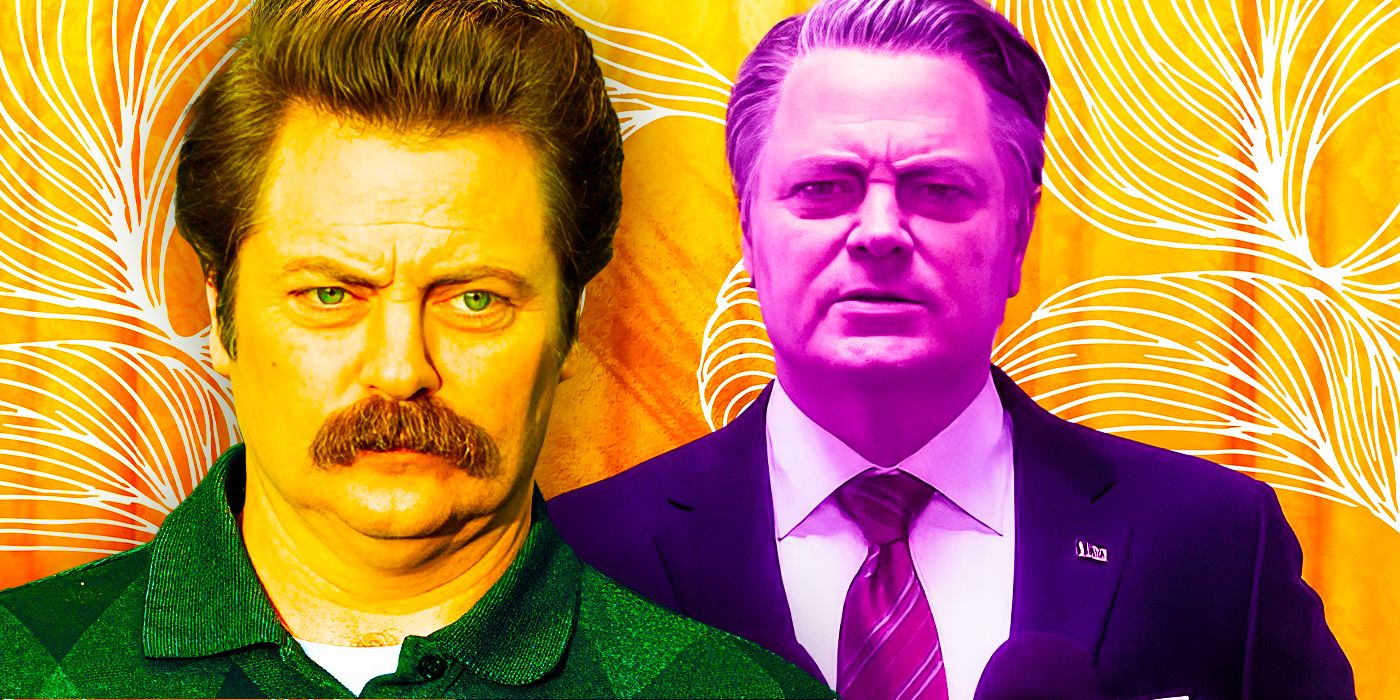 Los dos nuevos roles importantes de Nick Offerman crean una tendencia con una conexión perfecta entre parques y recreación