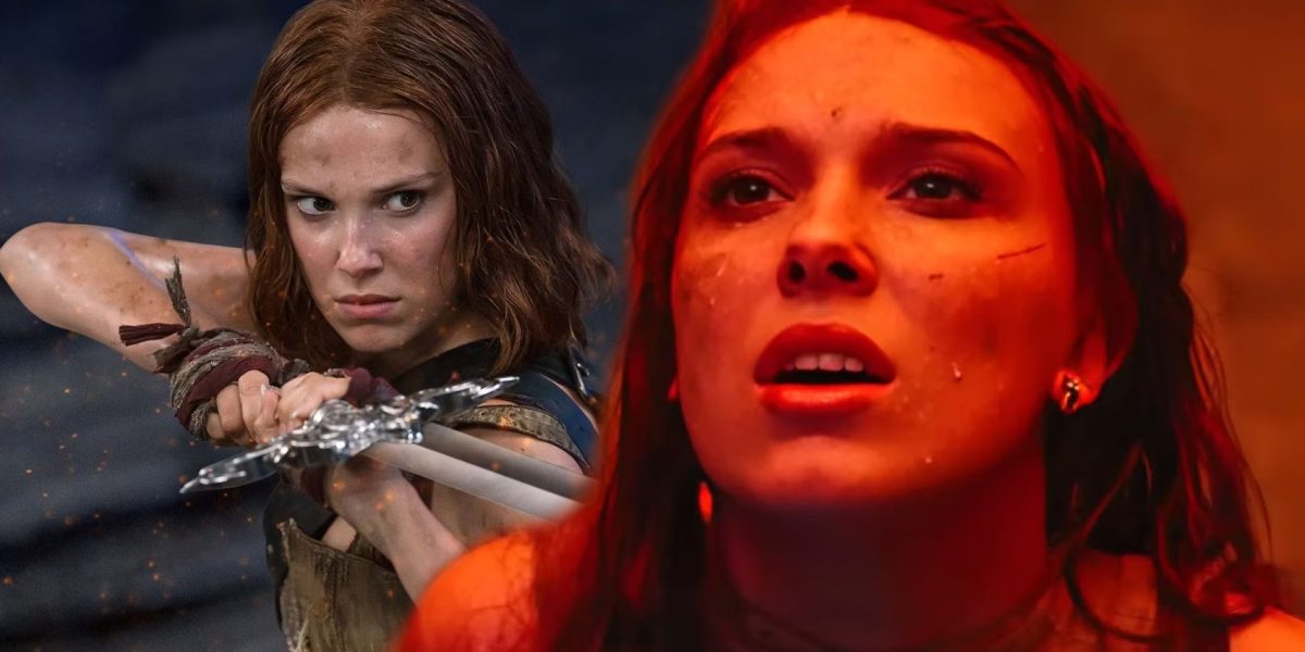 Millie Bobby Brown está andrajosa y ensangrentada en una nueva imagen de damisela