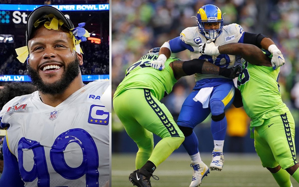 NFL: Aaron Donald, tres veces jugador defensivo del año, se retira de los emparrillados | Video