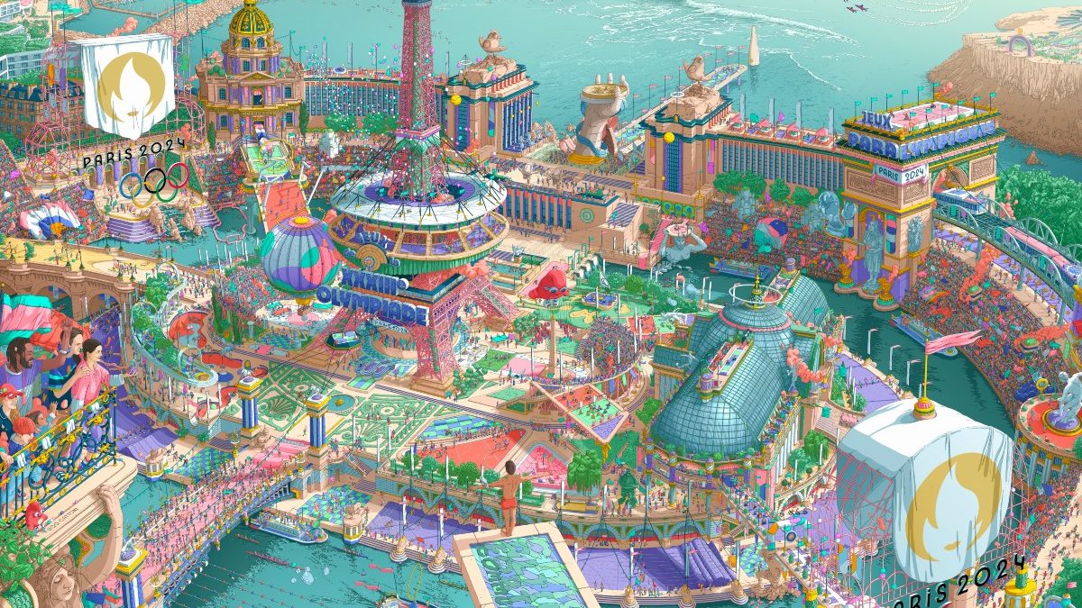 París 2024: Presentan pósters oficiales para los Juegos Olímpicos y Paraolímpicos | Video