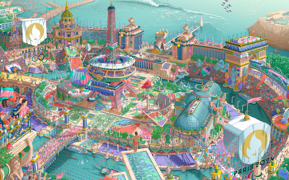 París 2024: Presentan pósters oficiales para los Juegos Olímpicos y Paraolímpicos | Video