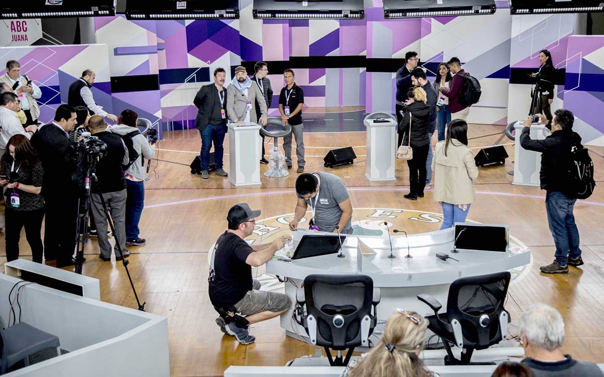 Partidos presentan propuestas de moderadores para debates presidenciales