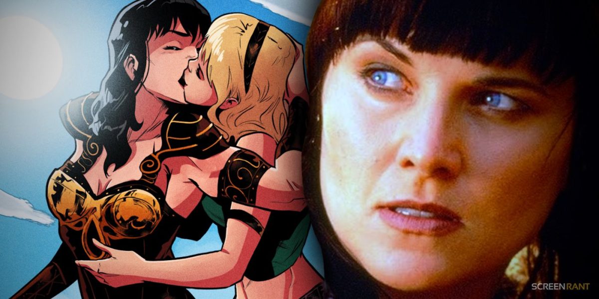 Pasaron 24 años, pero el romance de Xena y Gabrielle se confirmó con un beso