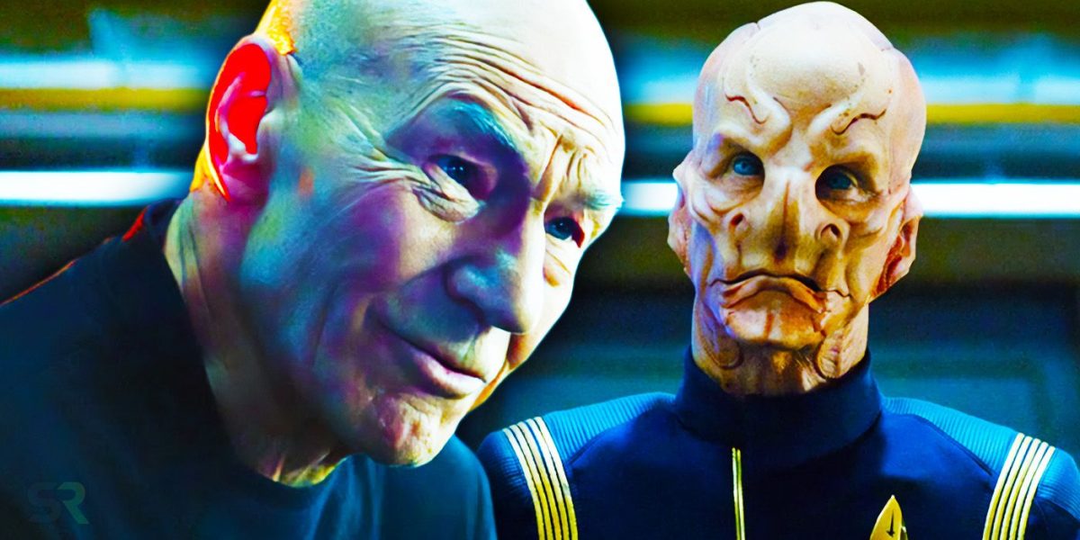 Patrick Stewart le dijo a Star Trek: Doug Jones de Discovery "Espero que sepas lo que te espera"
