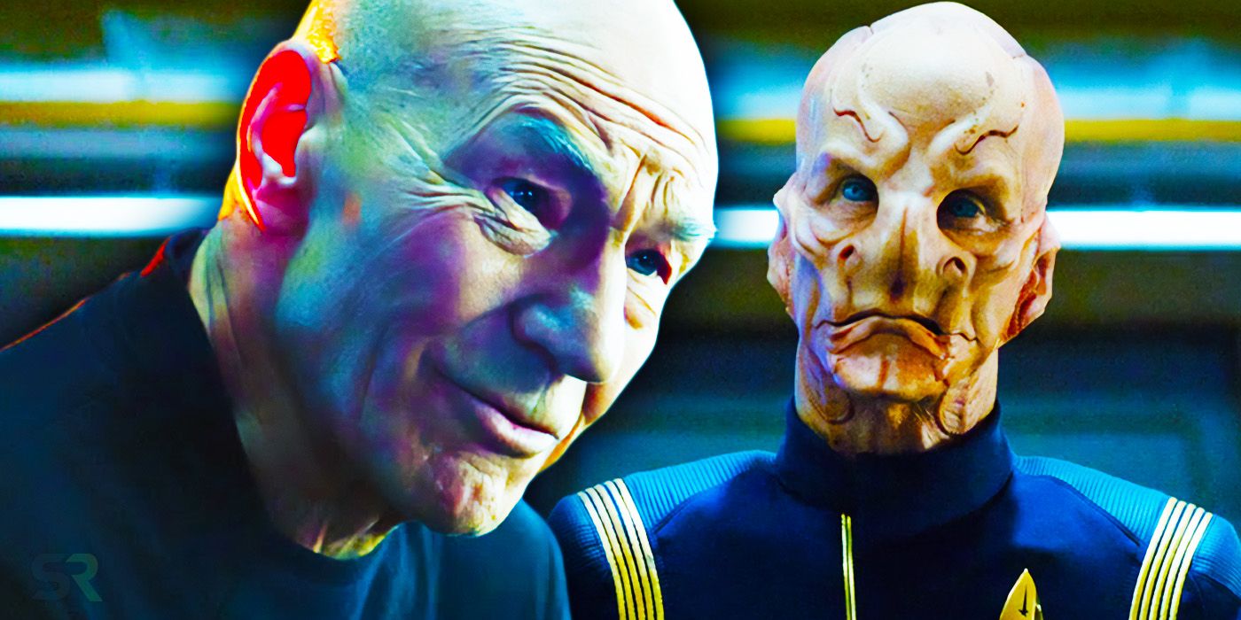 Patrick Stewart le dijo a Star Trek: Doug Jones de Discovery "Espero que sepas lo que te espera"