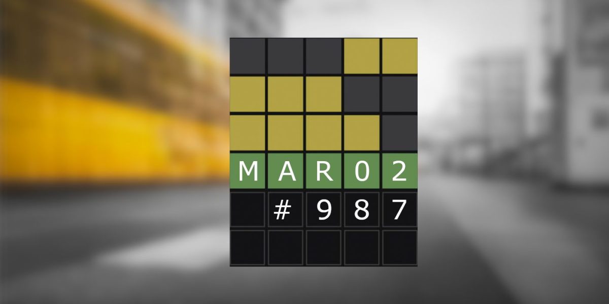 Respuestas y sugerencias de Wordle de hoy para el 2 de marzo de 2024 (rompecabezas n.° 987)