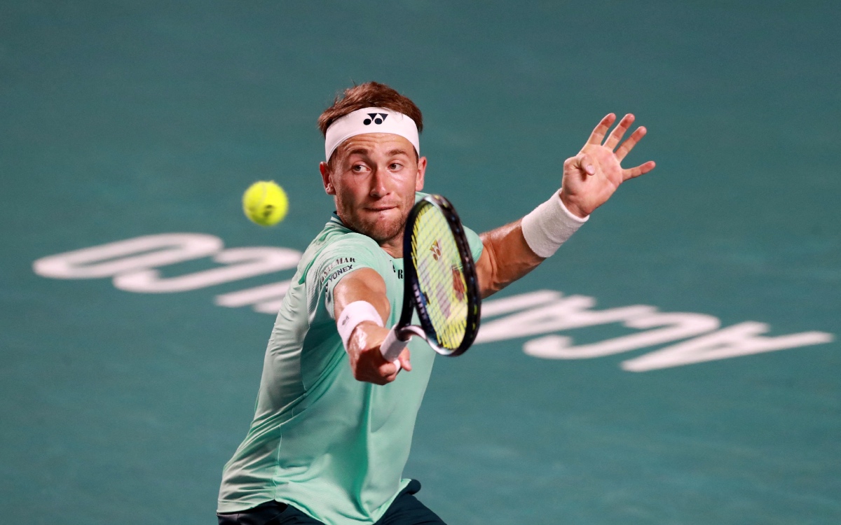 Ruud se cita con De Minaur en la final del Abierto Mexicano en Acapulco
