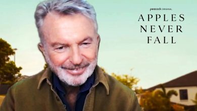 Sam Neill habla de cómo su personaje de Apples Never Fall "me asustó" y su amor por Annette Bening