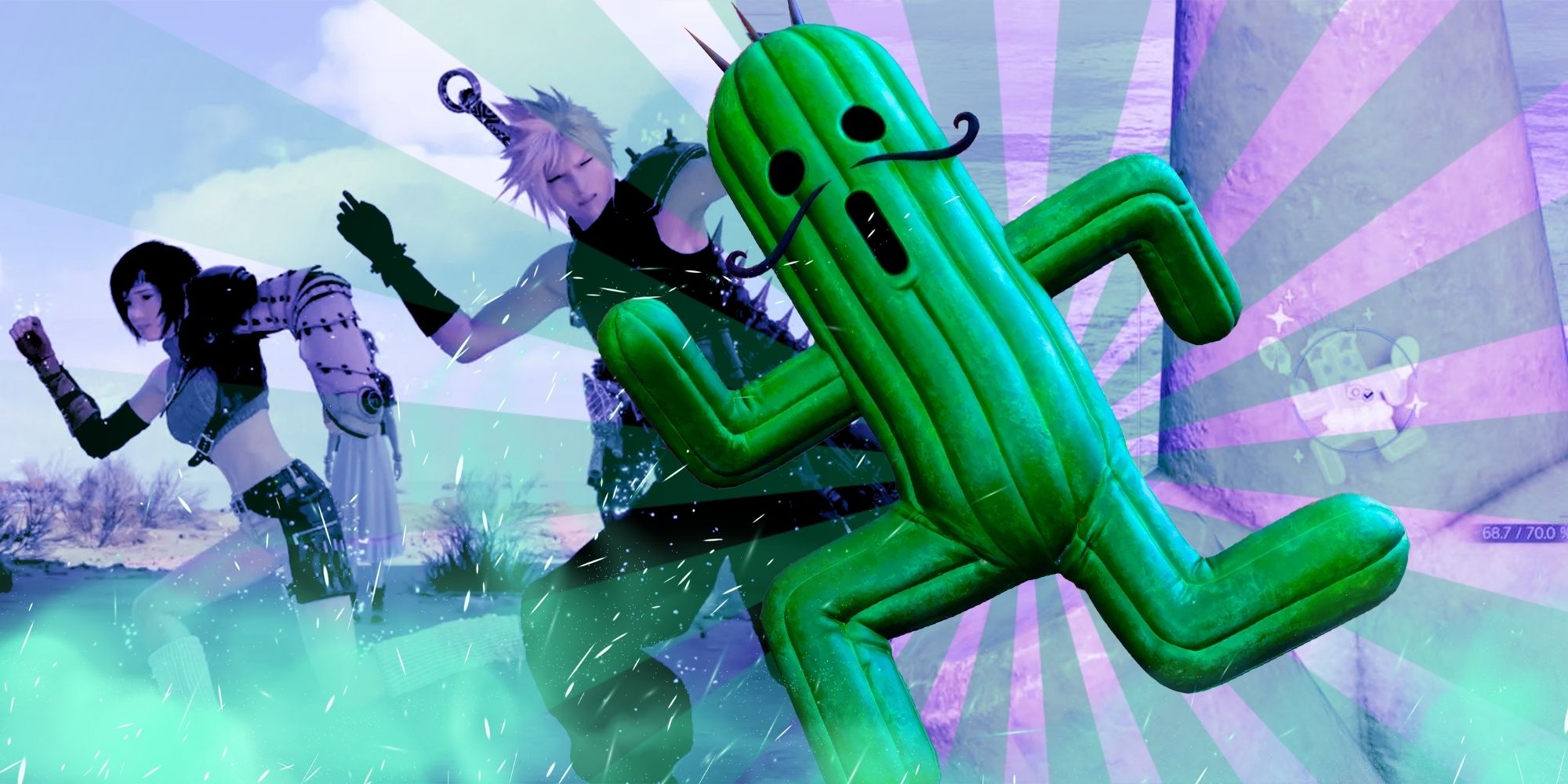 Todas las ubicaciones de fotografías de Cactuar en FF7 Rebirth