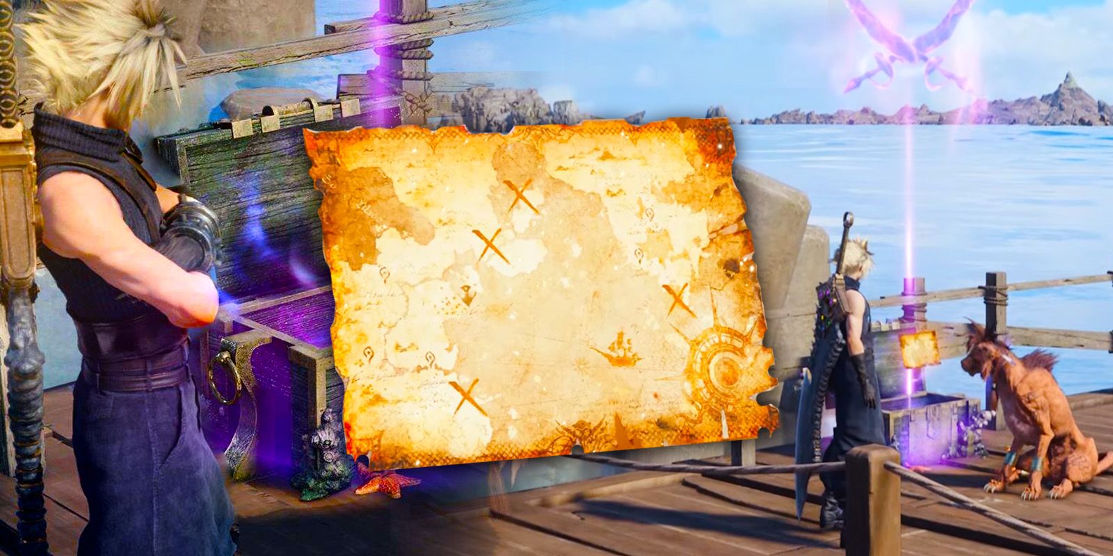 Todas las ubicaciones del tesoro del Rey Pirata en FF7 Rebirth