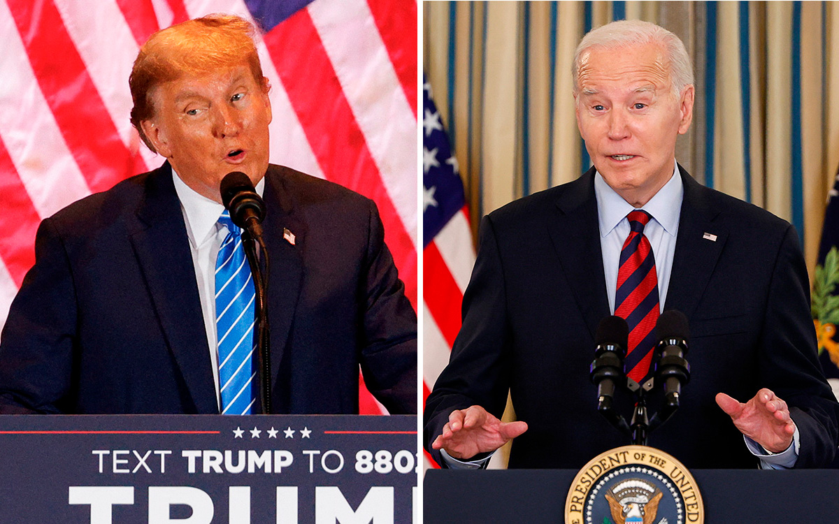 Trump y Biden serán matemáticamente candidatos a la Casa Blanca tras las primarias de hoy