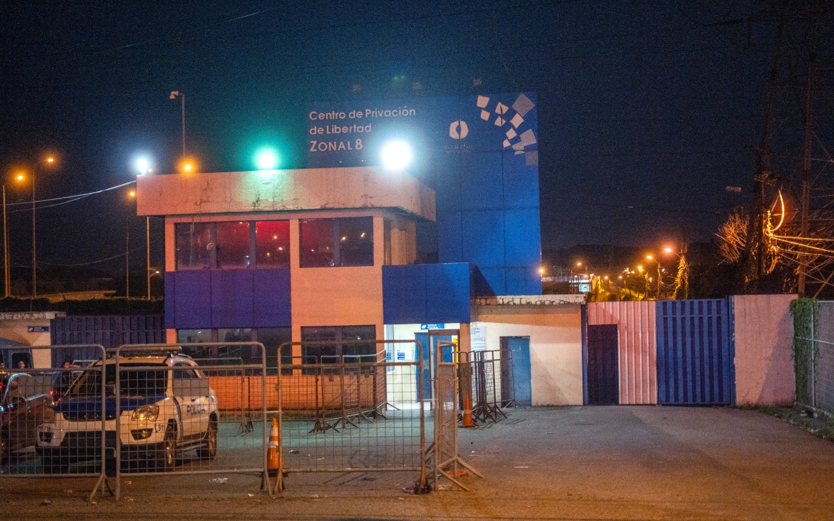 Un muerto y 4 heridos tras motín en cárcel de Ecuador