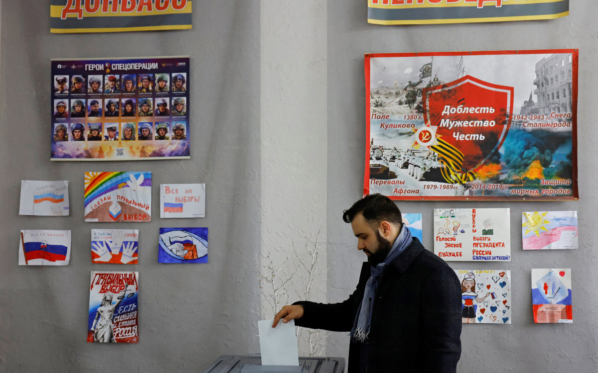 Una baja participación sería un obstáculo para Putin