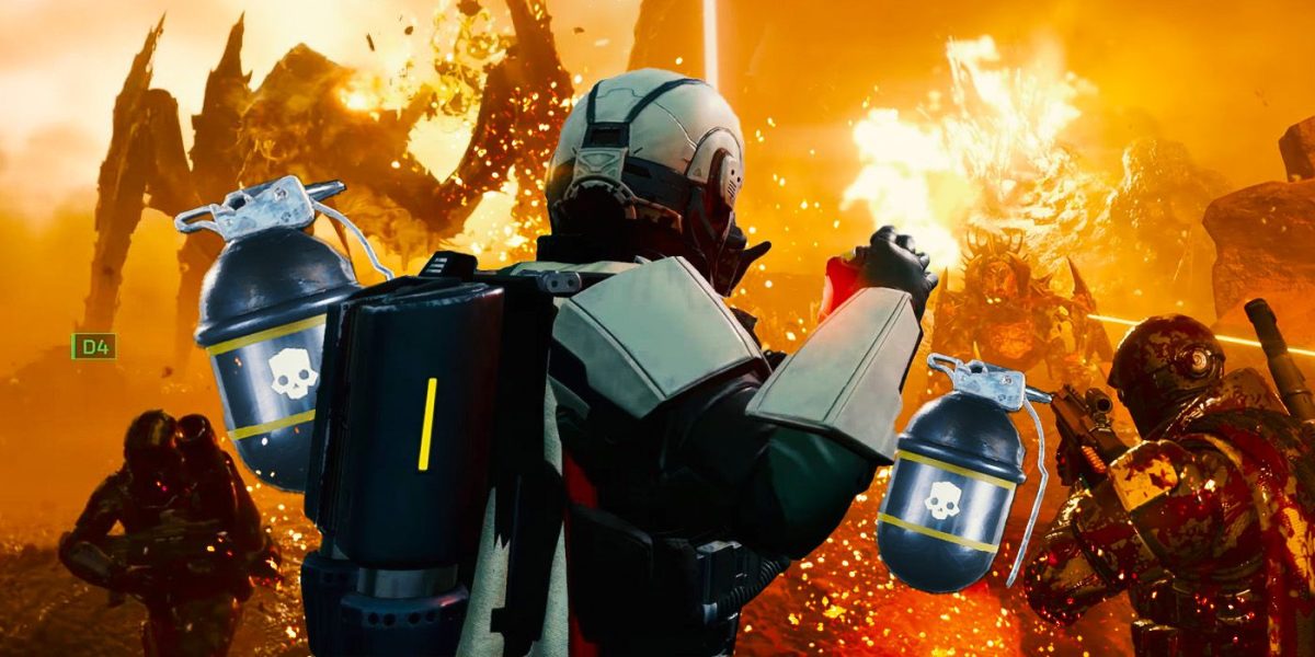 Una granada Helldivers 2 hace que los titanes biliares sean mucho más fáciles de matar