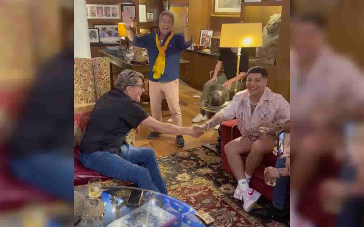 Videos | ¡Arreglado! Eduin Caz acuerda con Ernesto Coppel que bandas toquen en playas de Mazatlán