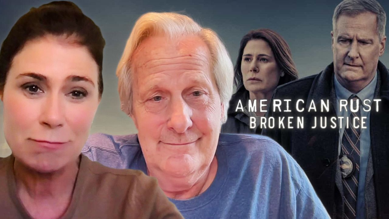Jeff Daniels y Maura Tierney analizan los sentimientos de Grace por Del en la temporada 2 de American Rust