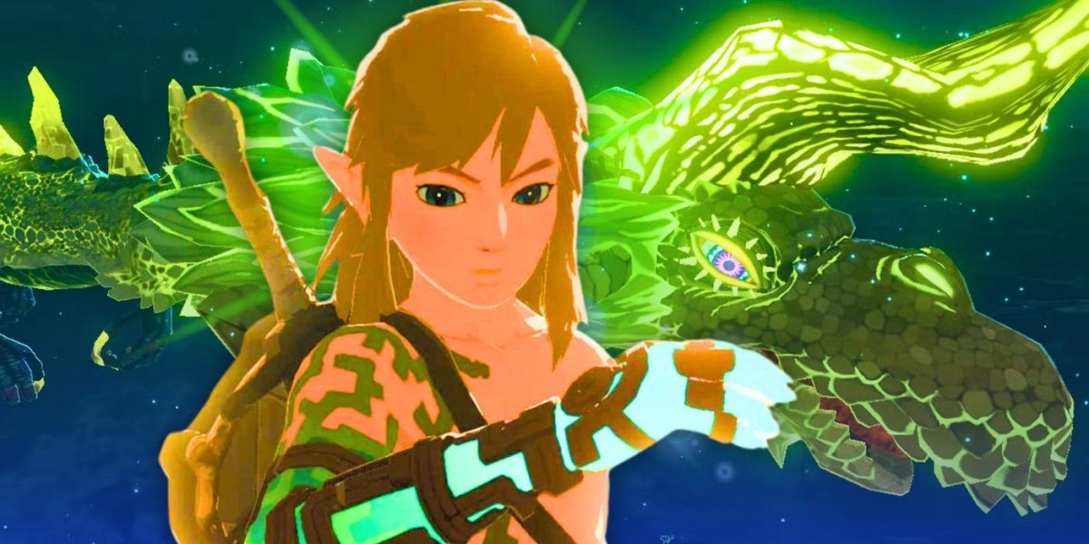 Un punto en el camino de Farosh en Zelda: TOTK facilita el cultivo de piezas de dragón