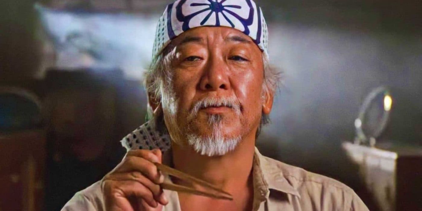 Las 6 apariciones del Sr. Miyagi no están ambientadas en el universo de Karate Kid