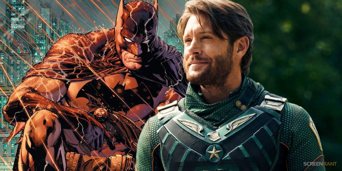 Jensen Ackles está listo para proteger a Gotham como Batman en un impresionante arte del Universo DC