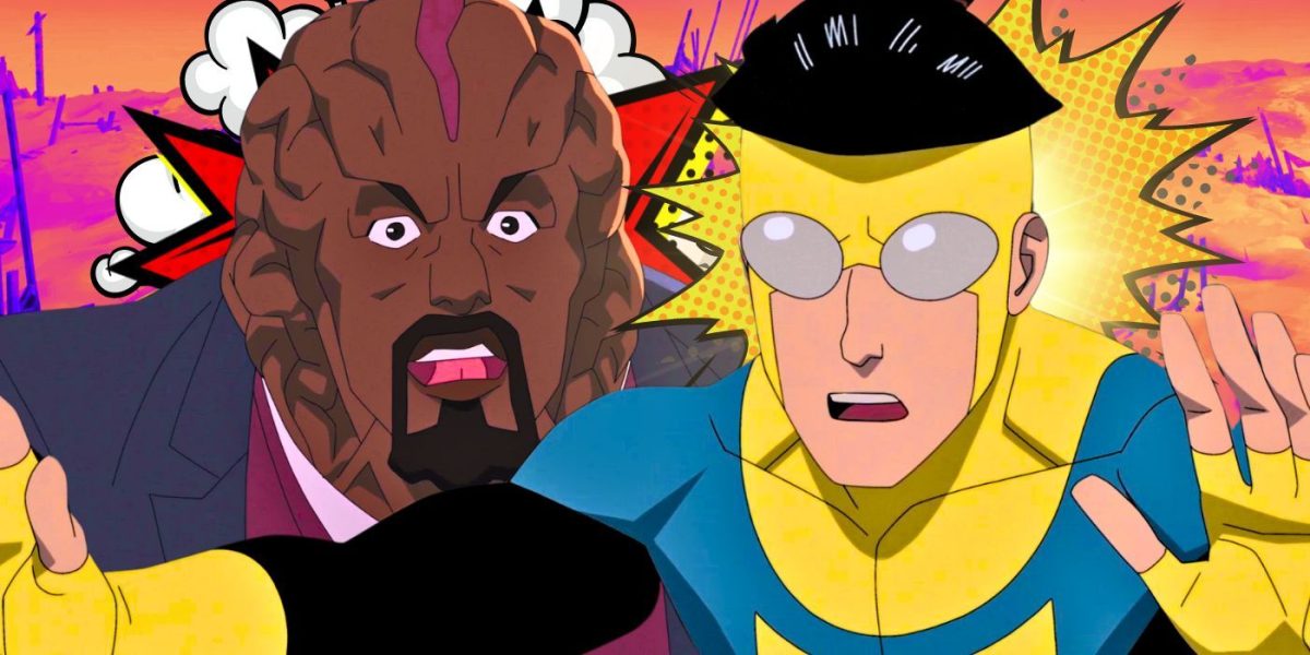 El final de la temporada 2 de Invincible hizo una parte de la pelea de Angstrom Levy de Mark mejor que los cómics