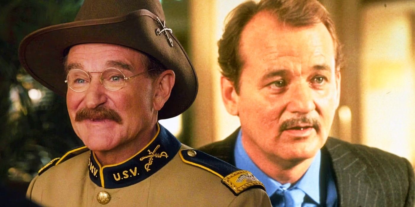 Robin Williams y Bill Murray: comparando las carreras de dos grandes del cómic