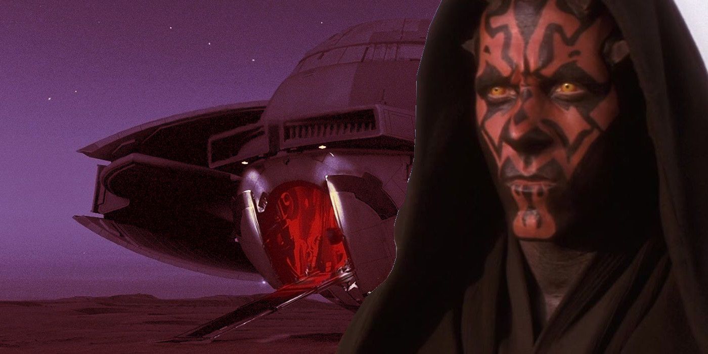 El interceptor Sith de la amenaza fantasma de Darth Maul estaba casi 70 años por delante de la primera orden