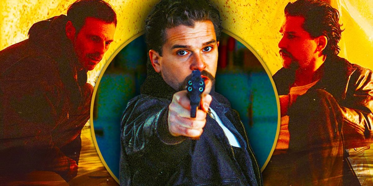 Kit Harington habla sobre bigotes de manillar, preparación para tiroteos e inspiración para el thriller negro Blood For Dust