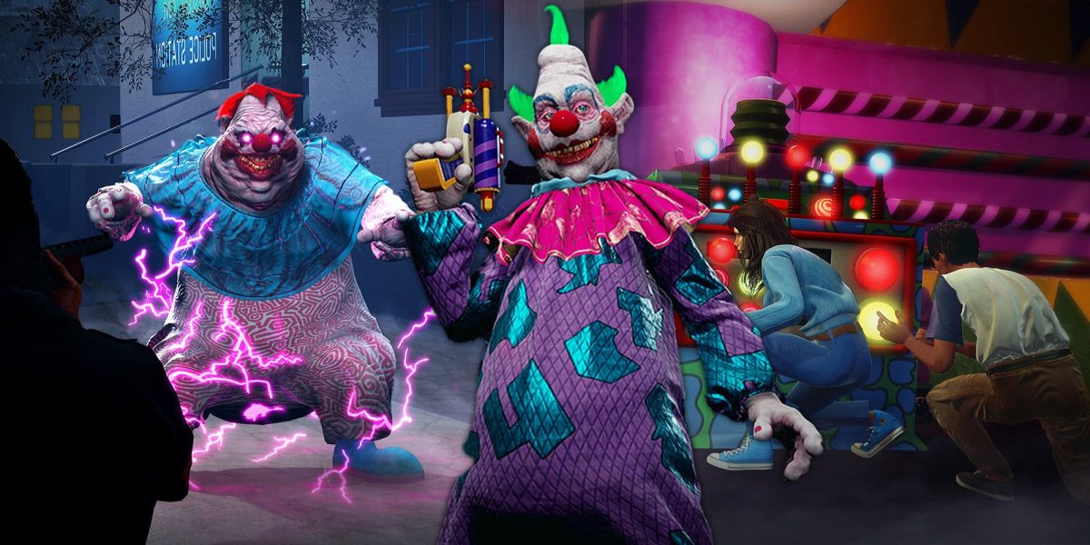 Juego Killer Klowns From Outer Space: fecha de lanzamiento, plataformas y jugabilidad