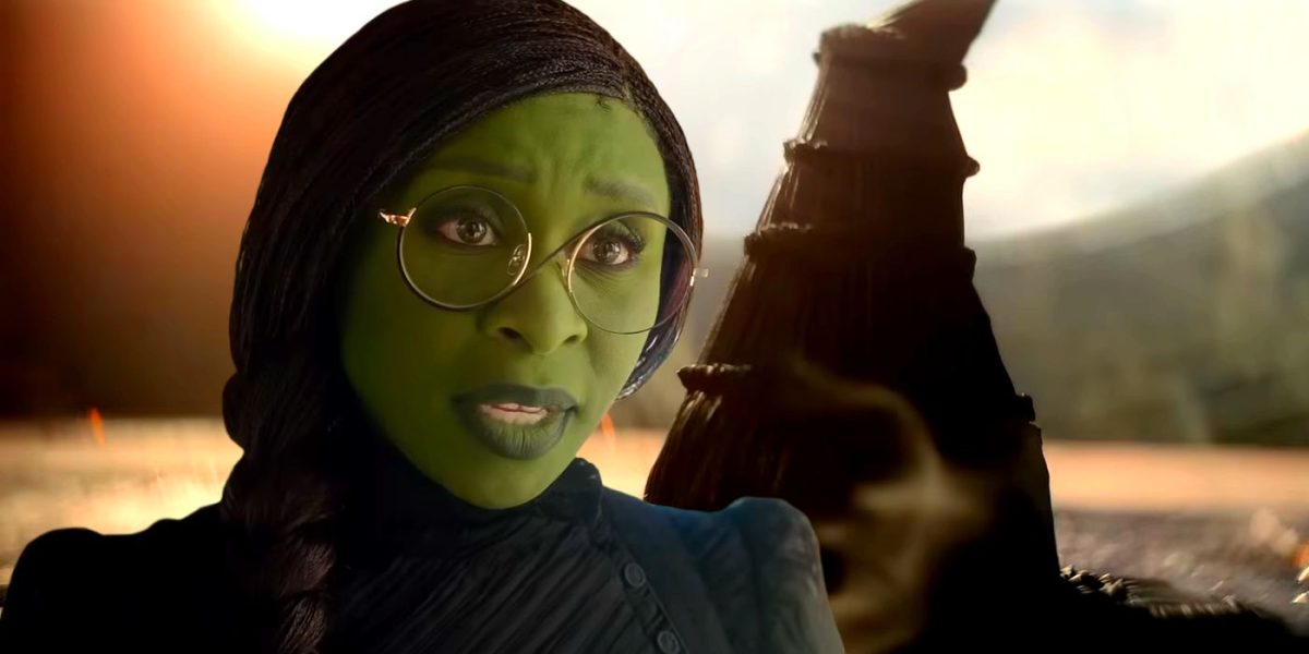 5 minutos de imágenes perversas destacan la relación de Glinda, Elphaba y Oz en crisis en CinemaCon