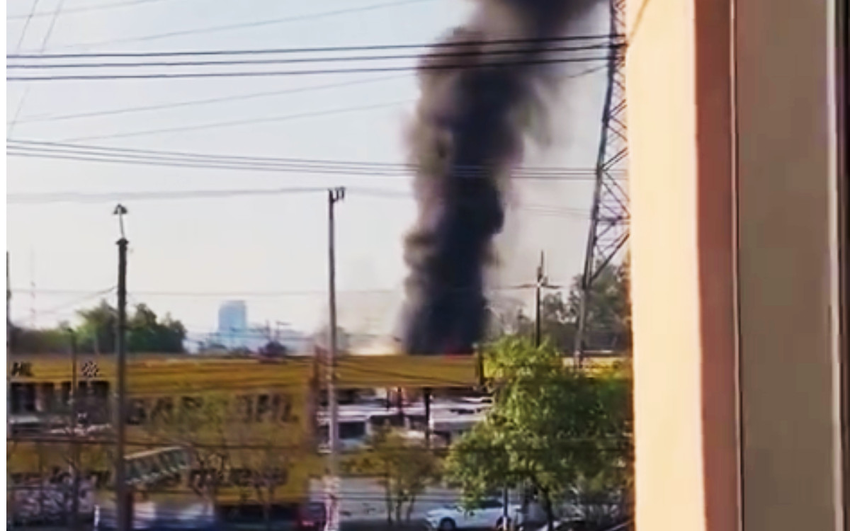 Colapsa helicóptero en Coyoacán, CDMX
