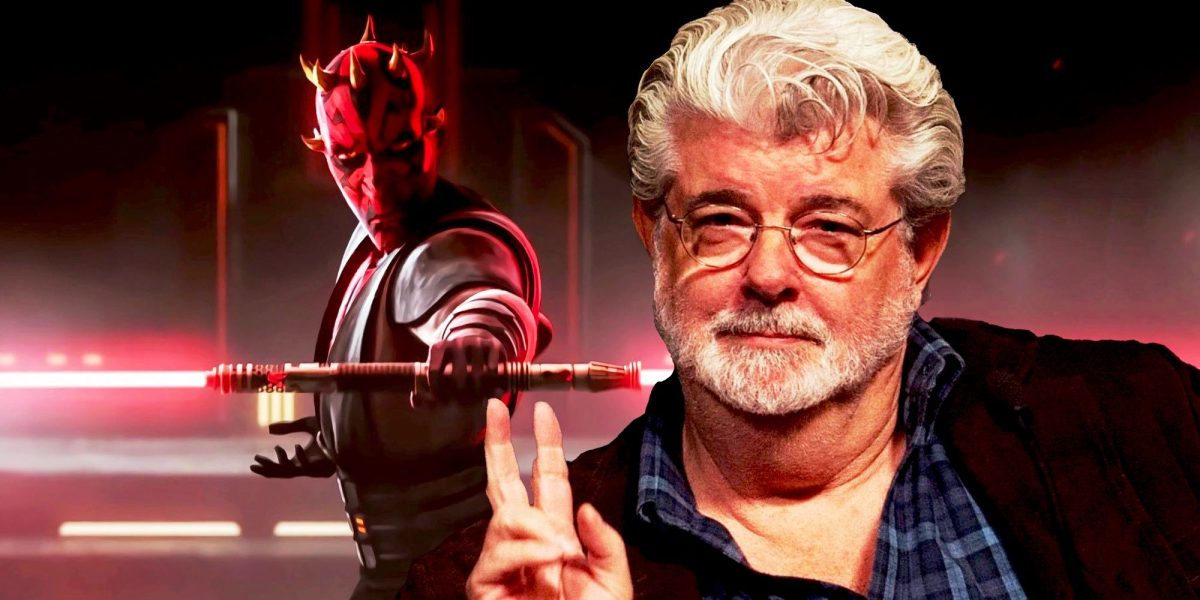 Cómo George Lucas planeó la resurrección de las Guerras Clon de Darth Maul