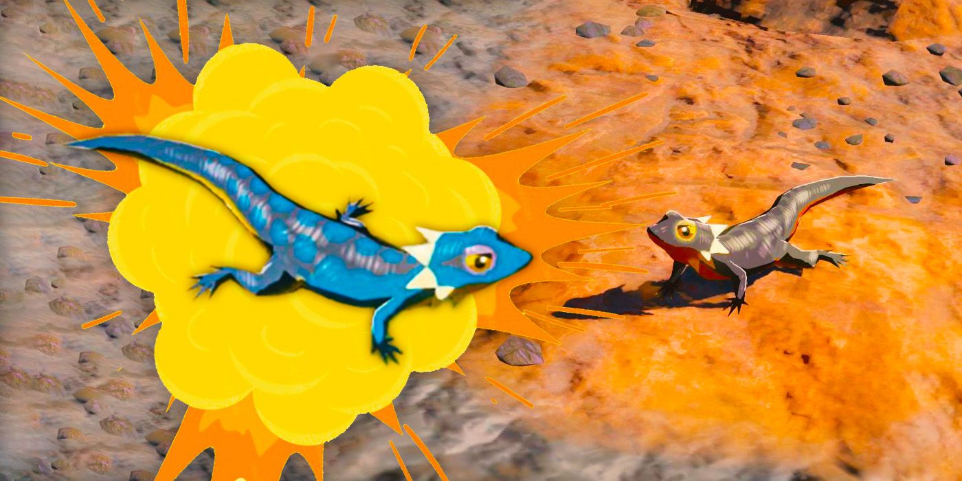 Cómo cultivar lagartos abundantes en Zelda: TOTK