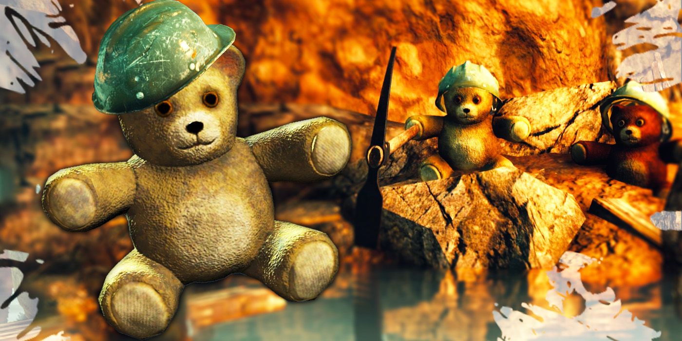 Oso de peluche en Fallout 76