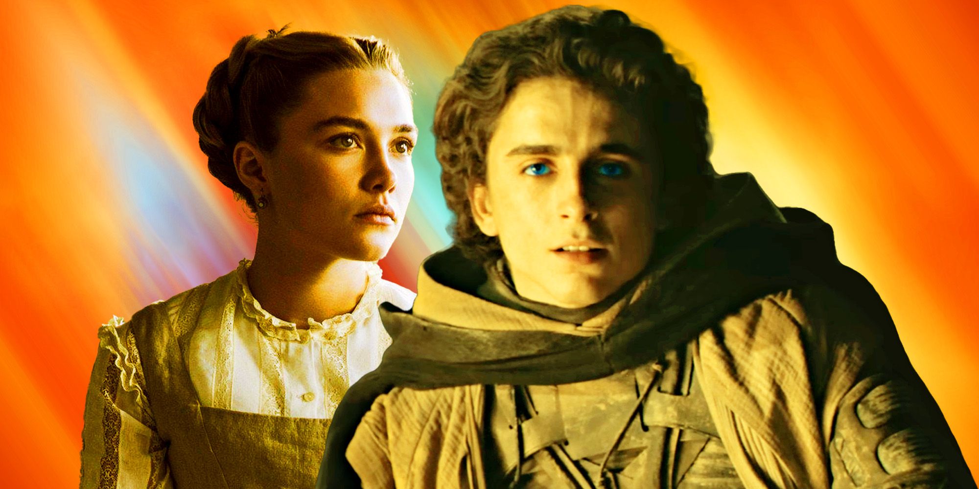 Dune 2 crea una gran tendencia entre Timothée Chalamet y Florence Pugh, 5 años después de su primera película juntos