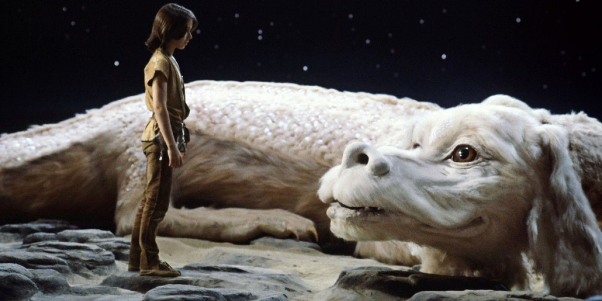 El remake de NeverEnding Story no puede incluir ESA escena del original (pero debería coincidir con ella)
