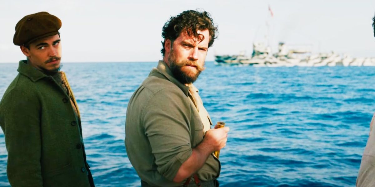 Henry Cavill hace explotar un buque de guerra alemán en el clip del Ministerio de Guerra Noble