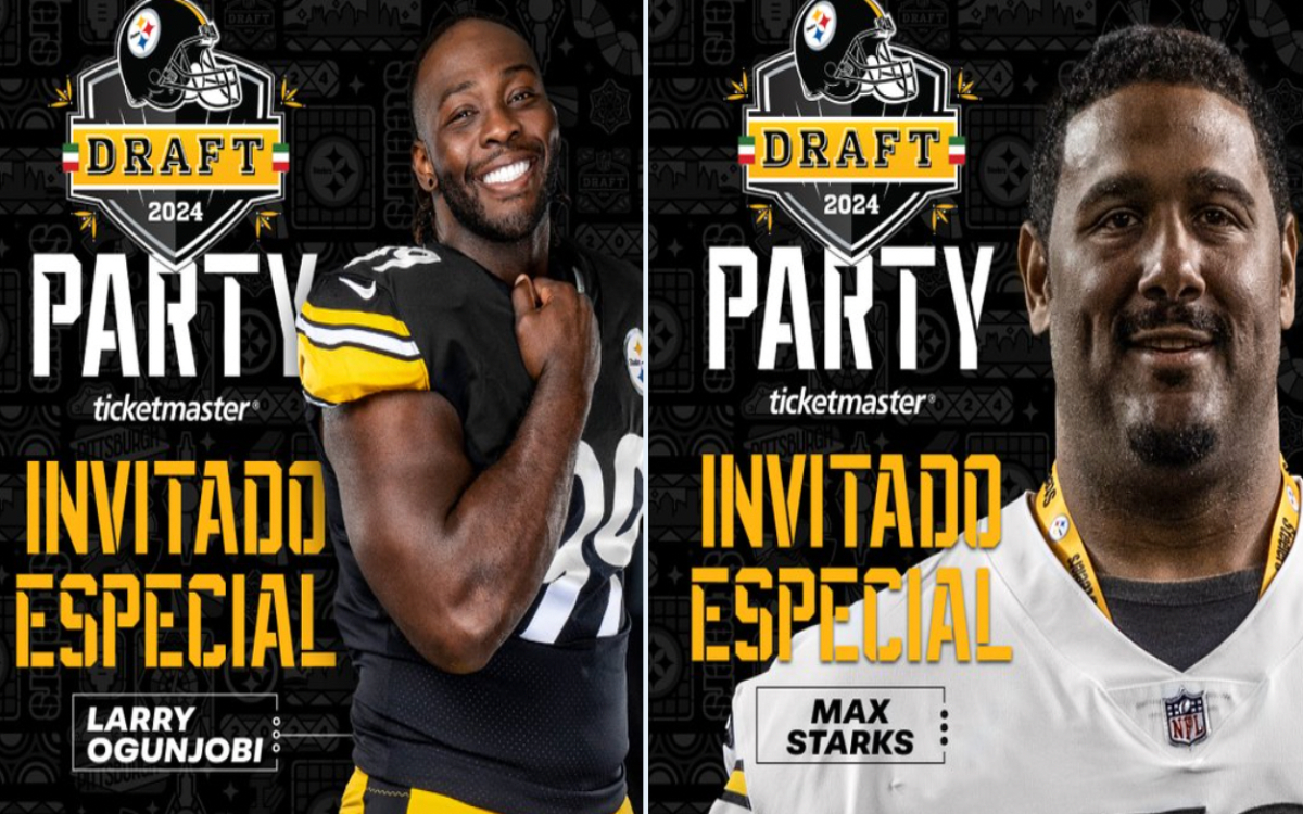 NFL: Convivirán leyendas de Steelers con aficionados regiomontanos para el Draft 2024