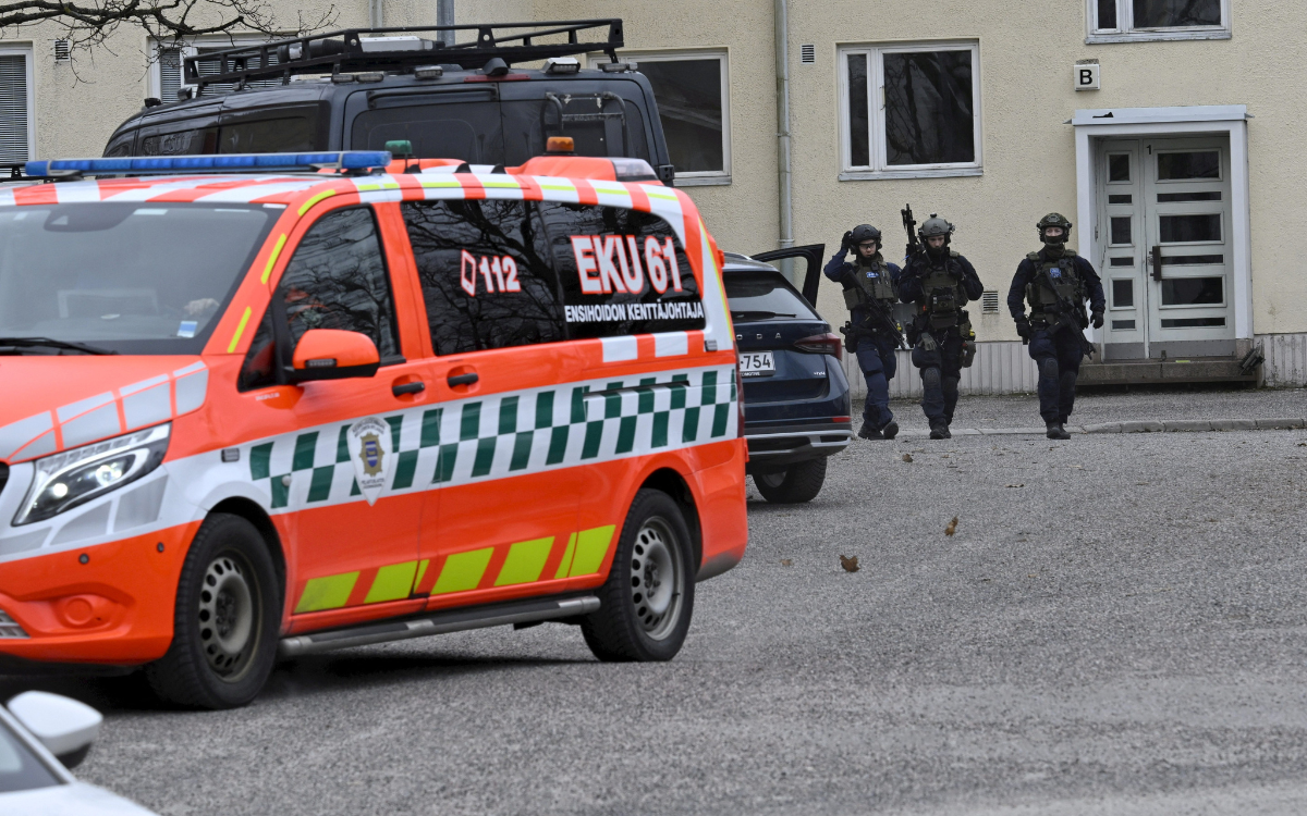 Niño de 12 años mata a un compañero a tiros en una escuela primaria de Finlandia; hay dos gravemente heridos