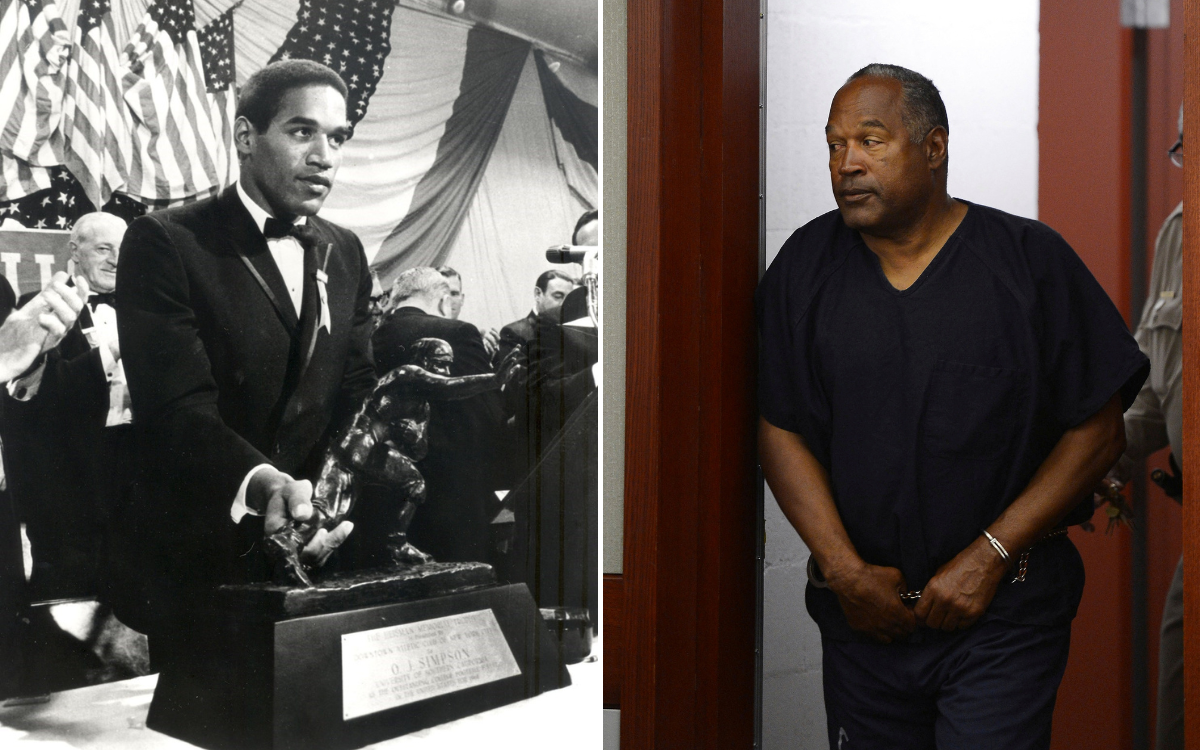 O.J. Simpson: ganador del Heisman, miembro del Salón de la Fama y una vida llena de polémicas