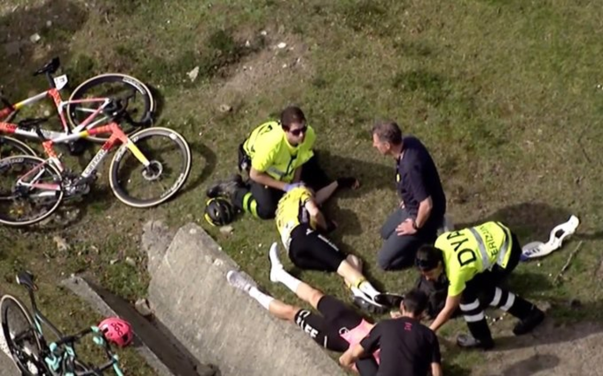 Parte médico de Jonas Vingegaard: ‘fractura de clavícula y de varias costillas’ | Video