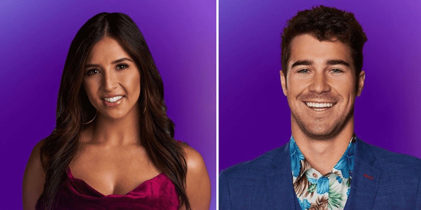 Zanab y Cole en Love Is Blind imágenes una al lado de la otra