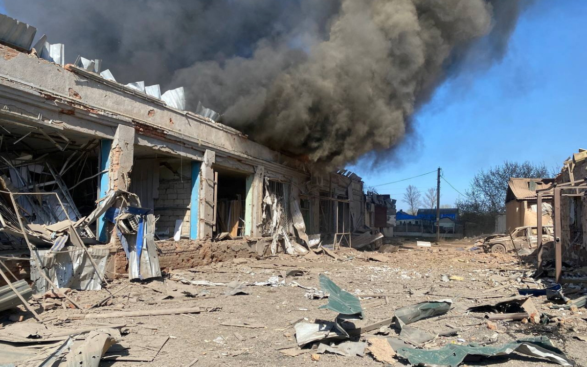 Ucrania sufre una serie de ataques rusos masivos sobre su red eléctrica