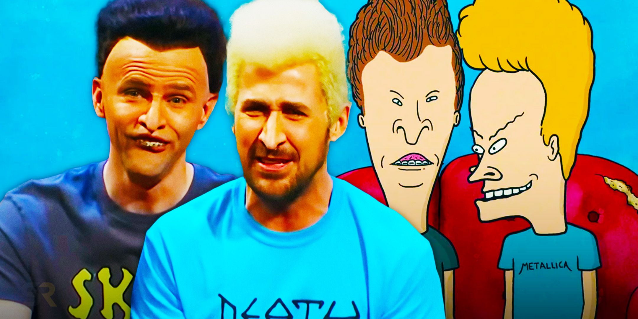 Las apariciones virales de Ryan Gosling en Beavis y Butt-Head son geniales, pero una película de acción real no debería suceder