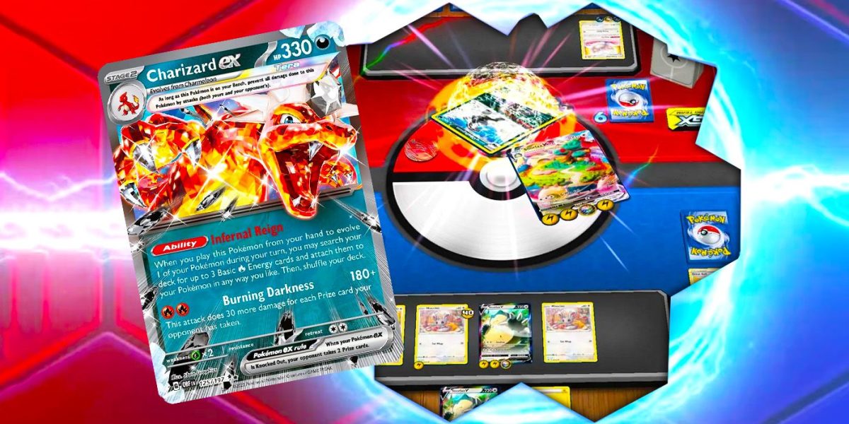 Cómo mejorar (y jugar) el mazo Charizard EX en Pokémon TCG Live