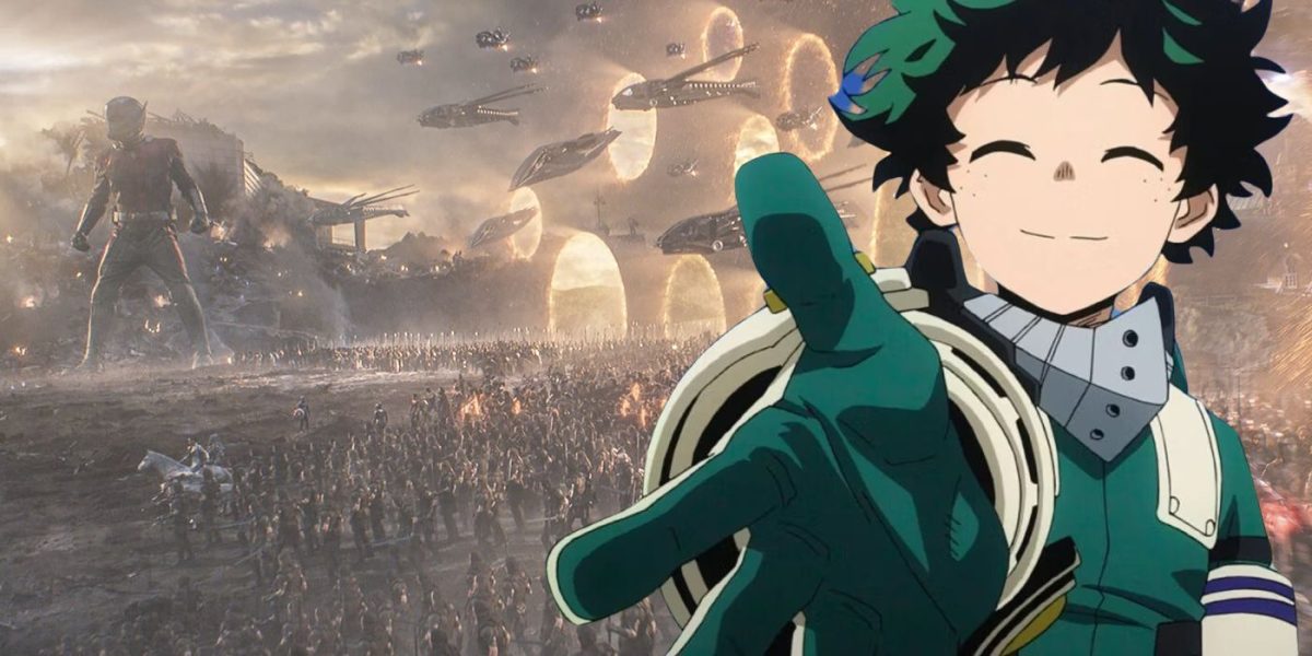 My Hero Academia demuestra por qué es la mejor historia de superhéroes moderna al recrear el momento más icónico de Marvel