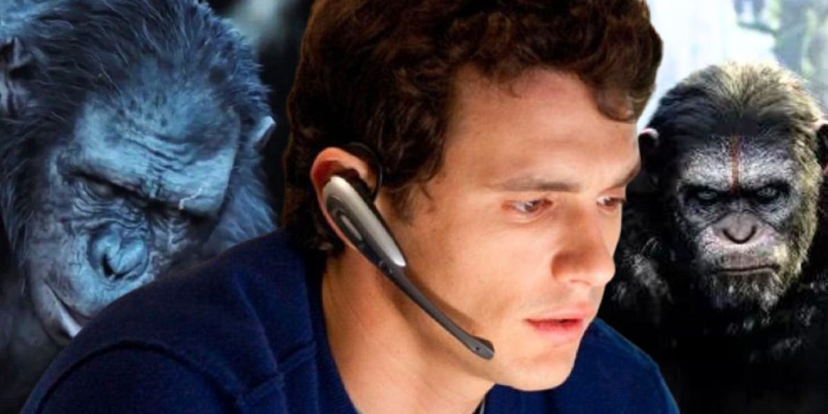 El amanecer del planeta de los simios confirmó sutilmente el destino del testamento de James Franco