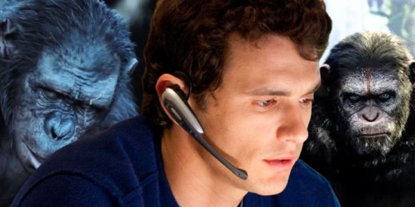 El amanecer del planeta de los simios confirmó sutilmente el destino del testamento de James Franco