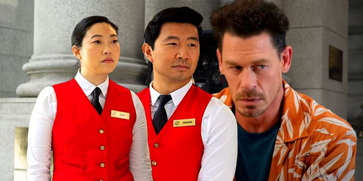 Simu Liu y Awkwafina de Shang-Chi se unen a John Cena en imágenes de una película de comedia de acción