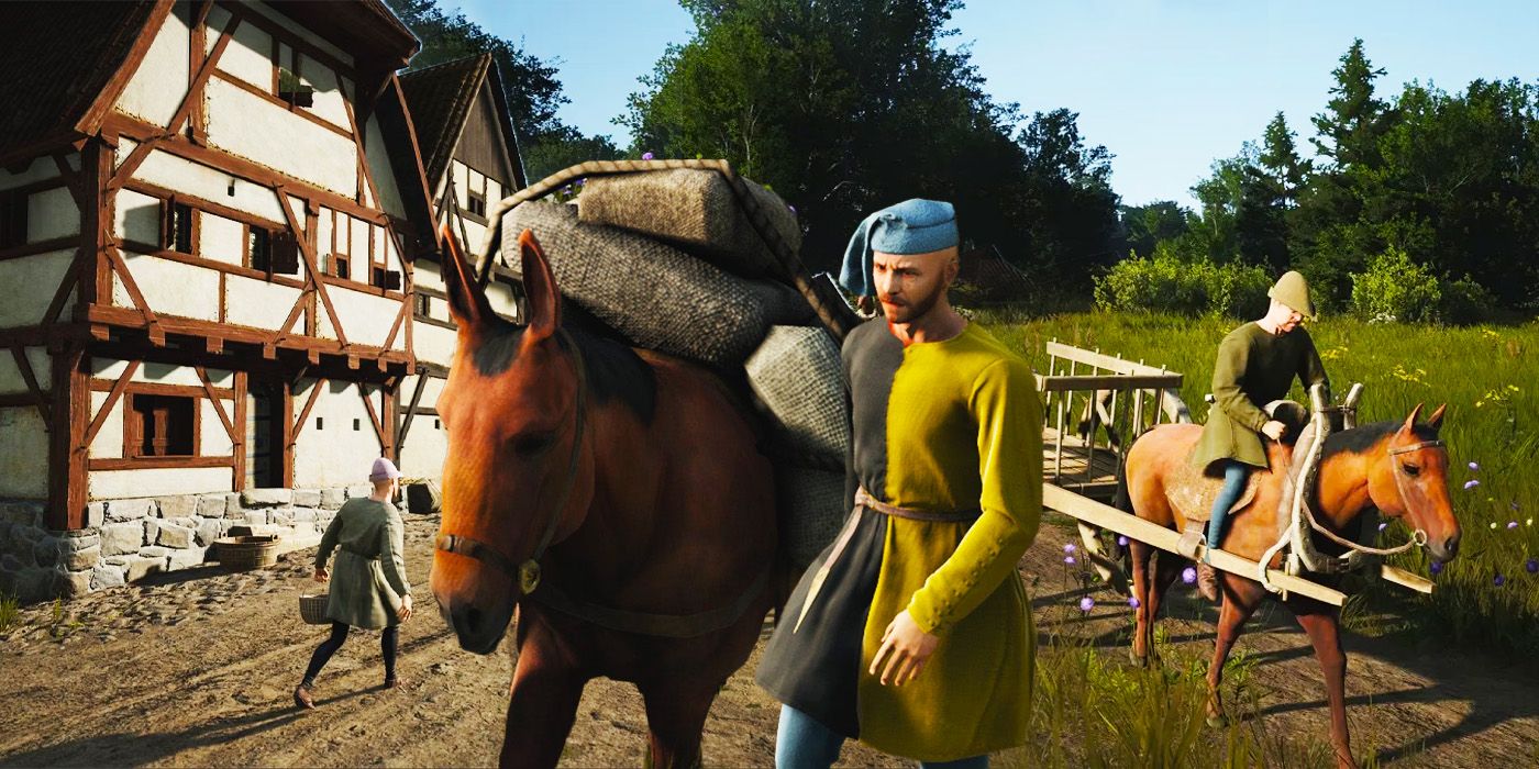 Cómo establecer una ruta comercial (y ganar dinero) en Manor Lords