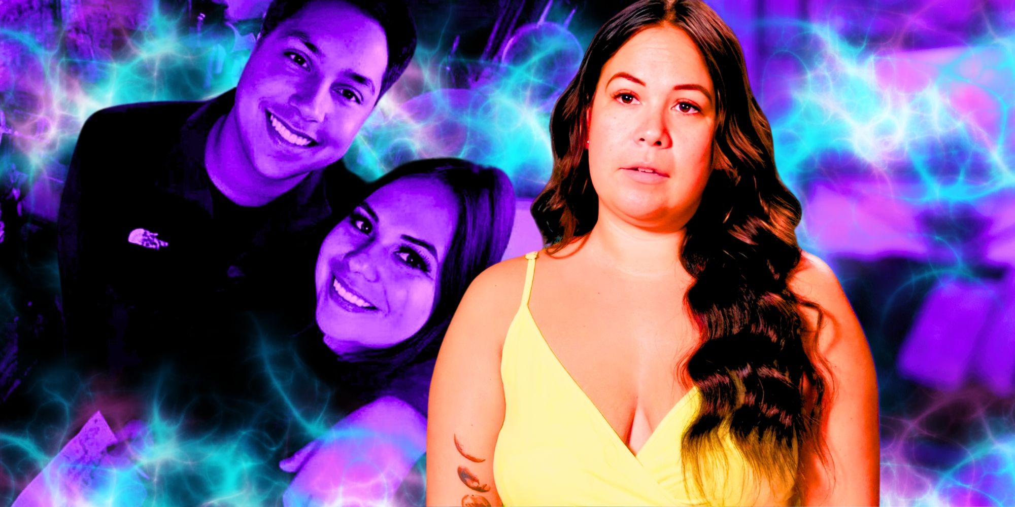 Liz Woods, prometido de 90 días, luce más delgada que nunca en una cita nocturna de béisbol con su nuevo novio